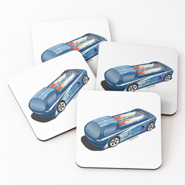 Item preview, Futuristic Car with Surf Boards designed and sold by Heybratan.