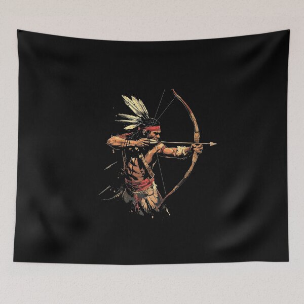 Item preview, Native American Indian Chief Bow Arrow Native American Pride designed and sold by Gbriel3.
