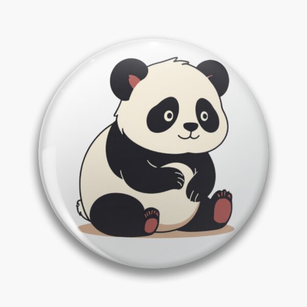 Item preview, Cute sitting panda Bear kawaii animal sticker designed and sold by Prabhsfashion13.