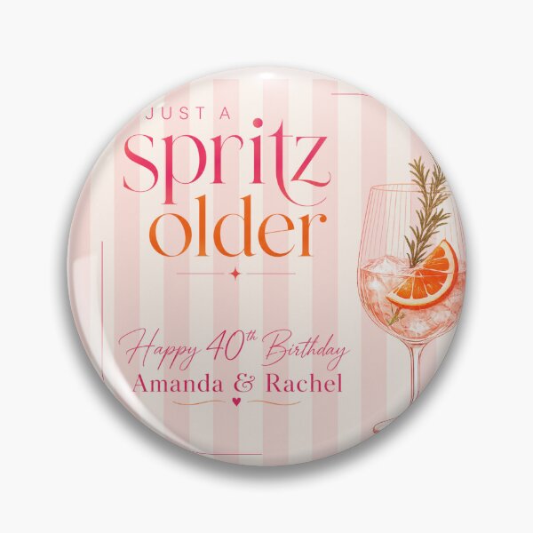 Item preview, Copy of Copy of CUSTOM 40th Birthday Tapestry 8 - just a spritz older designed and sold by taylorvinyls.