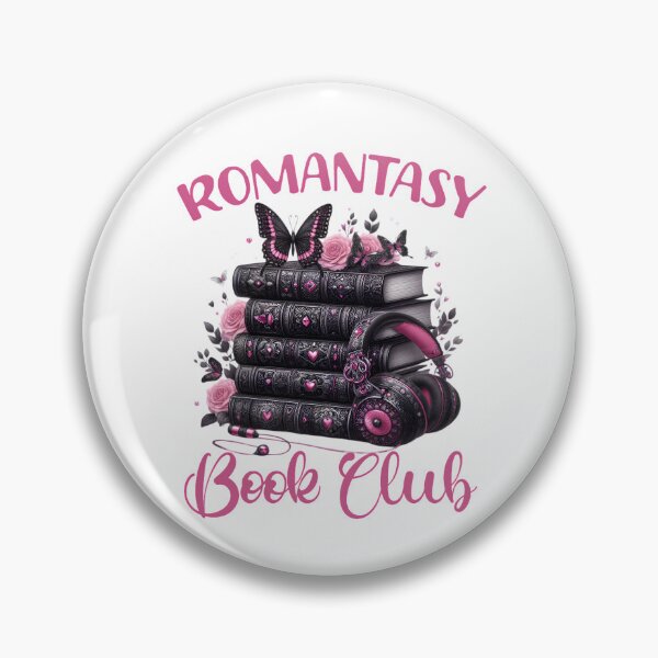 Item preview, Romantasy Book Club Pink Gothic Reader designed and sold by NightSpell.