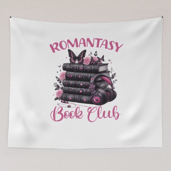 Item preview, Romantasy Book Club Pink Gothic Reader designed and sold by NightSpell.