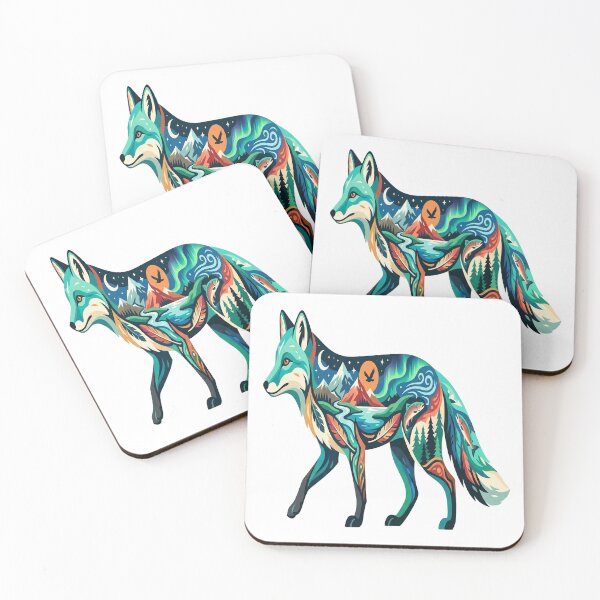 Item preview, Northern Arctic Fox designed and sold by Wild Creative Art.