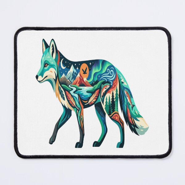 Item preview, Northern Arctic Fox designed and sold by Wild Creative Art.