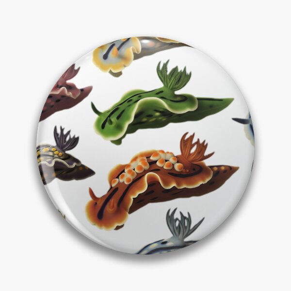 Item preview, Colorful Nudibranch Sea Slugs designed and sold by Hersirart.