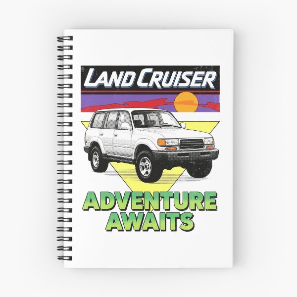 Item preview, Vintage Style Land Cruiser 80 Series Offroad Adventure Awaits [White Shirt Only] designed and sold by Off-Road-Zone.