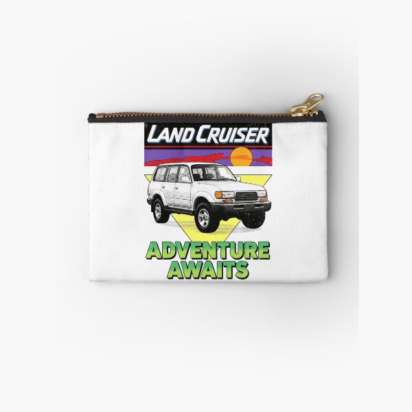 Item preview, Vintage Style Land Cruiser 80 Series Offroad Adventure Awaits [White Shirt Only] designed and sold by Off-Road-Zone.