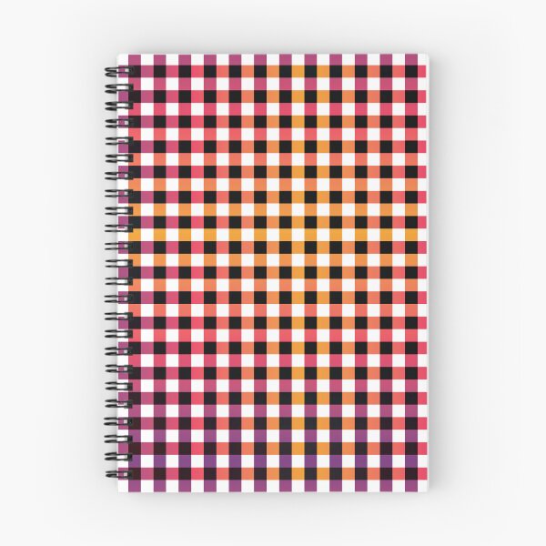 Item preview, Sunset Black Checkers Pattern designed and sold by zzaim.