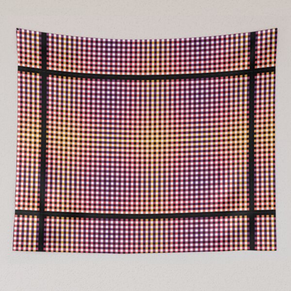 Item preview, Sunset Black Checkers Pattern designed and sold by zzaim.