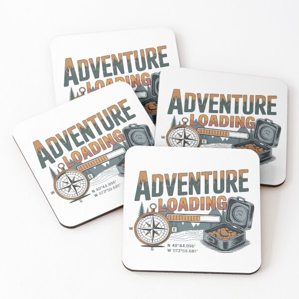 Item preview, Adventure Loading - Geocaching GPS Design designed and sold by IamKristopher.