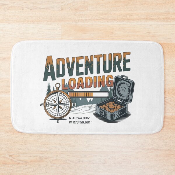 Item preview, Adventure Loading - Geocaching GPS Design designed and sold by IamKristopher.