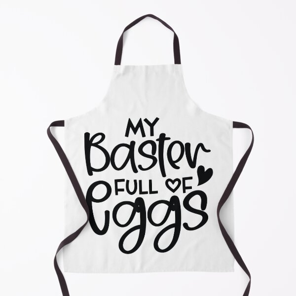 Item preview, My Baster Full Of Eggs - Funny Easter Quotes Retro Vintage Aesthetic Cute Spring Holiday Gift designed and sold by FuzionRaptor.