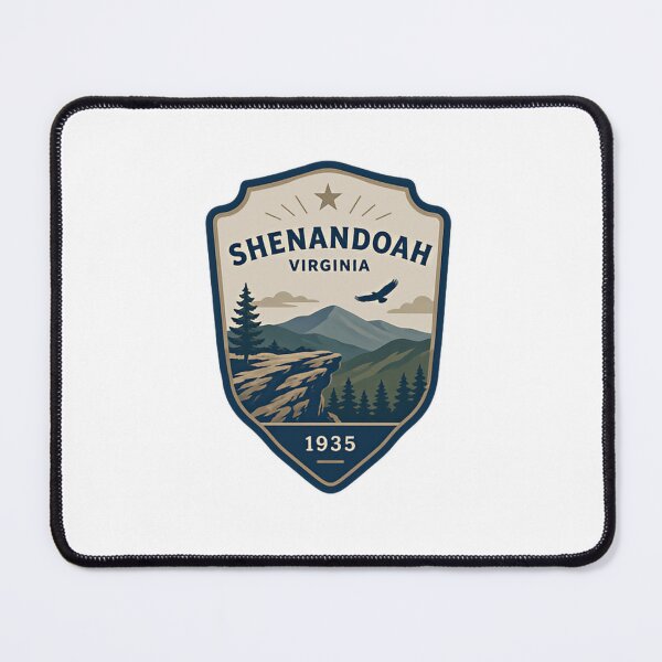 Item preview, Shenandoah Virginia 1935 National Park Travel Outdoors Hiking Souvenir designed and sold by Simsimah26Parks.