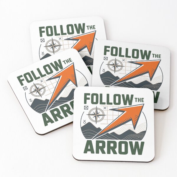Item preview, Follow The Arrow - Geocaching Navigation Design designed and sold by IamKristopher.