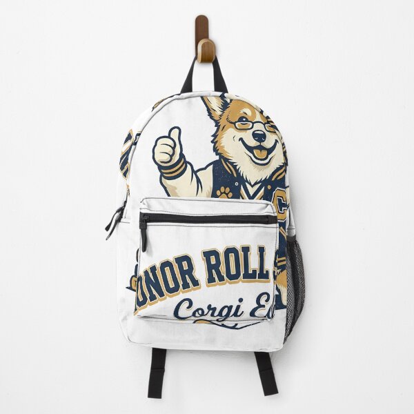 Item preview, Funny Corgi Honor Roll Student Shirt, Corgi Edition Academic Achievement Tee, Corgi Back to School Gift for Dog Lovers designed and sold by Wearable Canvas...