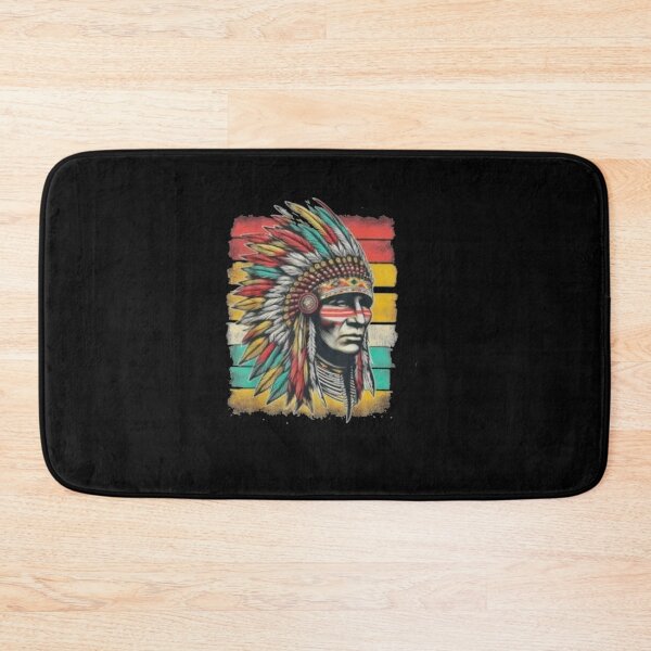 Item preview, Native American Chief Funny Headdress Retro  designed and sold by Gbriel3.