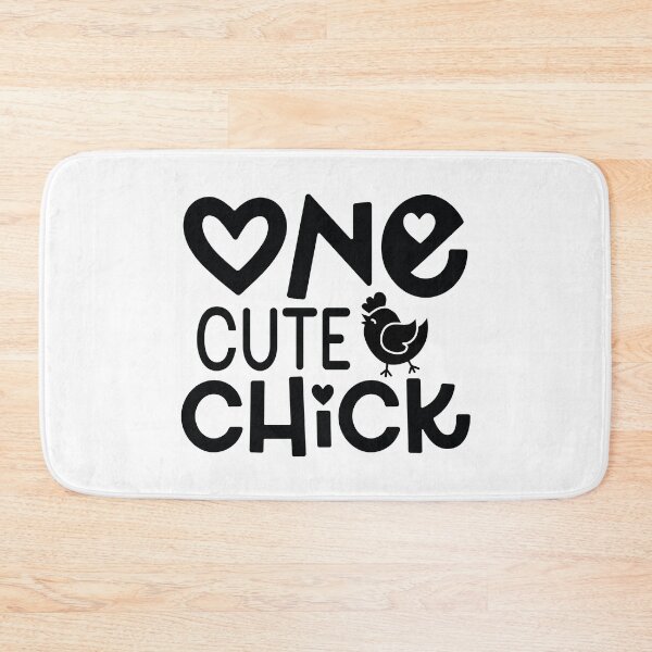 Item preview, One Cute Chick - Funny Easter Quotes Retro Vintage Aesthetic Cute Spring Holiday Best Daughter Gift designed and sold by FuzionRaptor.