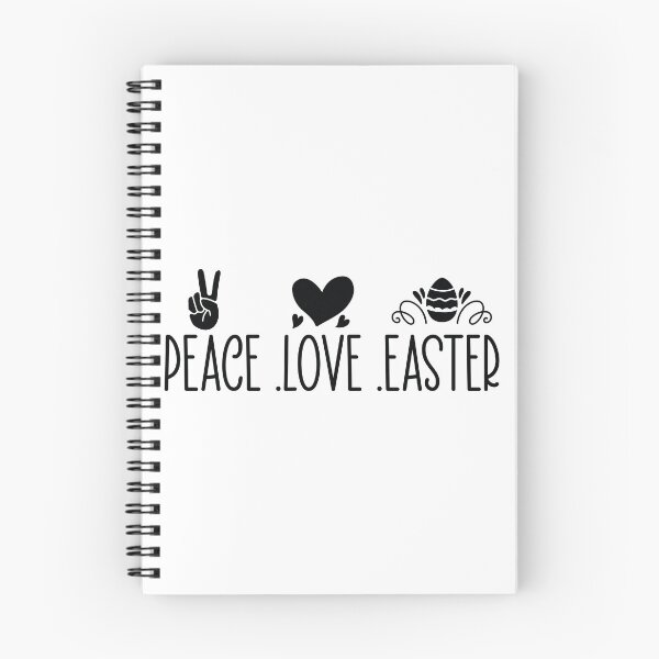 Item preview, Peace Love Easter - Funny Easter Quotes Retro Vintage Aesthetic Cute Spring Holiday Best Sister Gift designed and sold by FuzionRaptor.