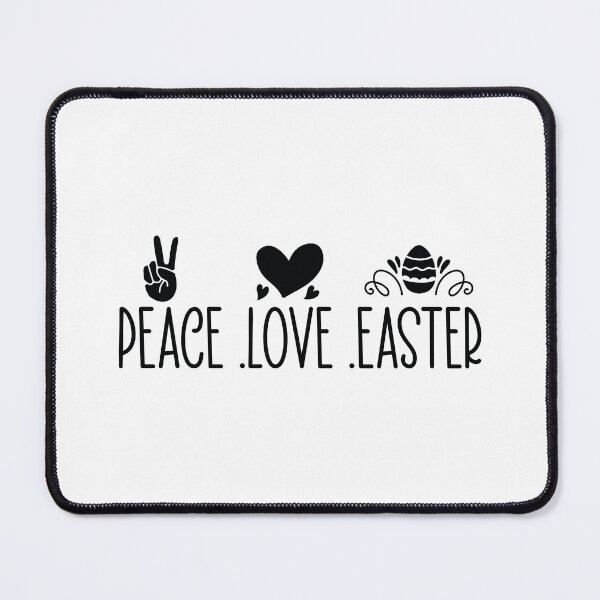 Item preview, Peace Love Easter - Funny Easter Quotes Retro Vintage Aesthetic Cute Spring Holiday Best Sister Gift designed and sold by FuzionRaptor.