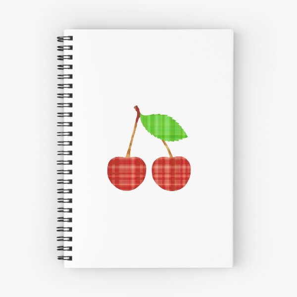 Item preview, Red Plaid Cherries designed and sold by Sartoris Art.