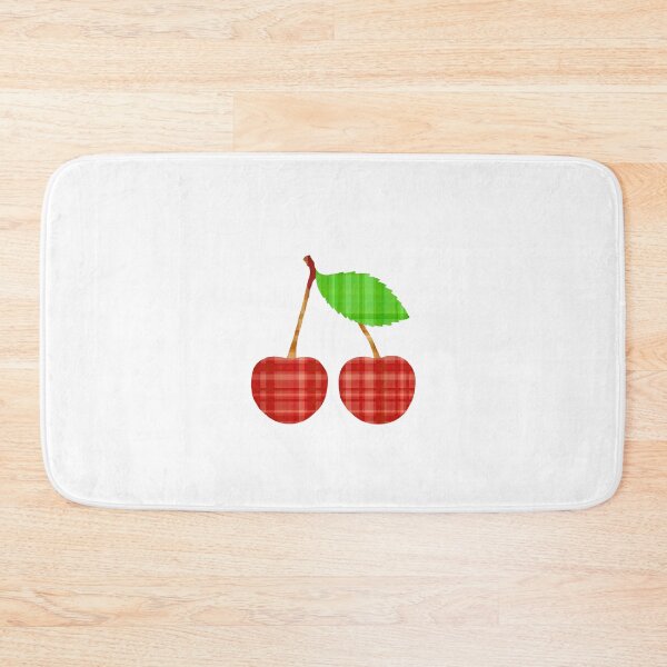 Item preview, Red Plaid Cherries designed and sold by Sartoris Art.