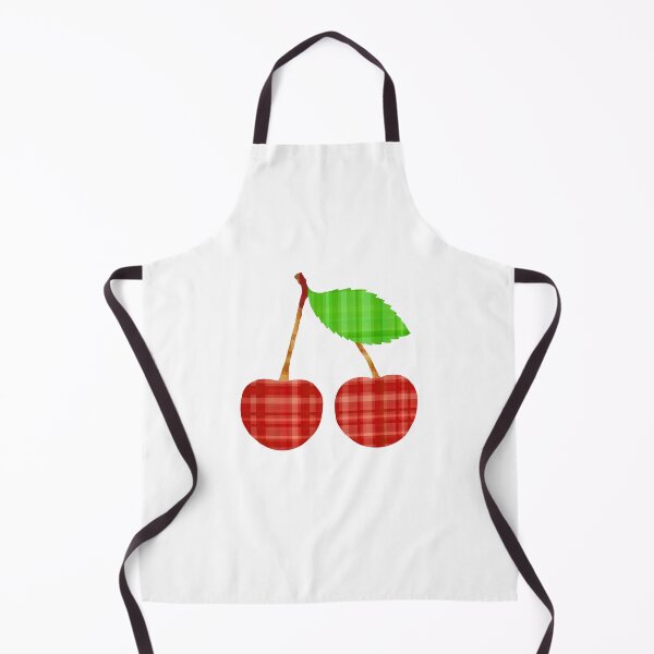 Item preview, Red Plaid Cherries designed and sold by Sartoris Art.