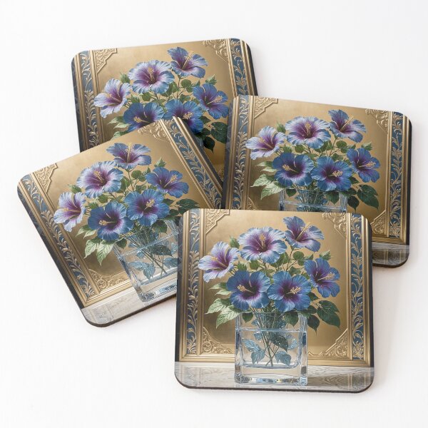 Item preview, A Hibiscus syriacus 'Blue Bird' Art Series designed and sold by Helios Be. Lavsh.