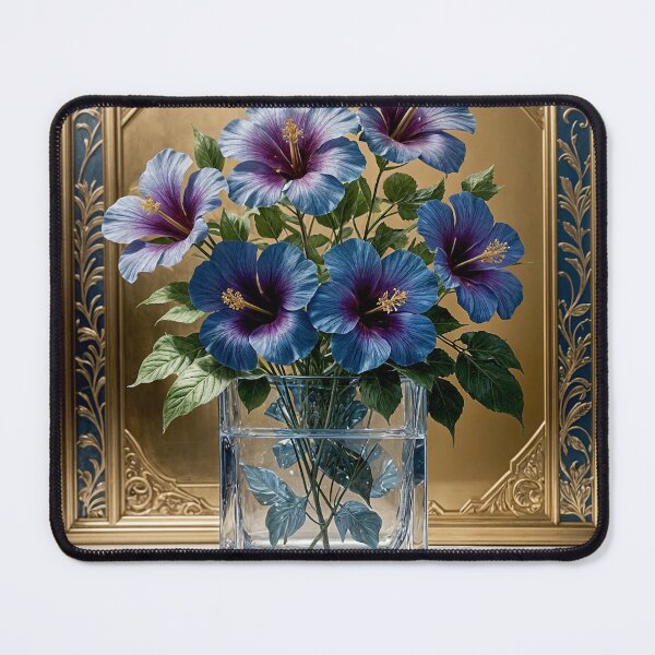 Item preview, A Hibiscus syriacus 'Blue Bird' Art Series designed and sold by Helios Be. Lavsh.
