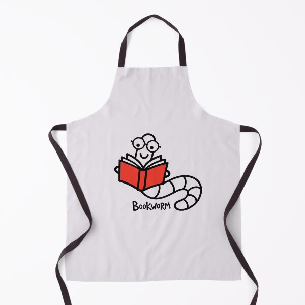 Item preview, Vibrant Red Bookworm - Bold Character Graphic Tee designed and sold by ArthousePromos.