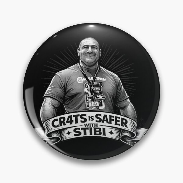 Item preview, Retro Arcade Gamer Strong Man Cr4ts Is Safer With Stibi Meme designed and sold by DuneHaicna.
