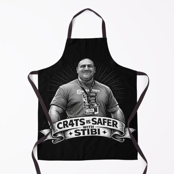 Item preview, Retro Arcade Gamer Strong Man Cr4ts Is Safer With Stibi Meme designed and sold by DuneHaicna.