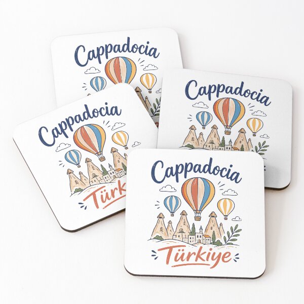 Item preview, Cappadocia Turkiye Hot Air Balloon Goreme Fairy Chimneys designed and sold by JackCurtis1991.