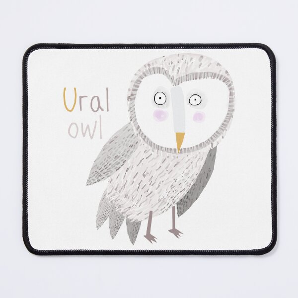 Item preview, U is for Ural Owl Illustrated By Artist Carla Daly designed and sold by Carla Daly.