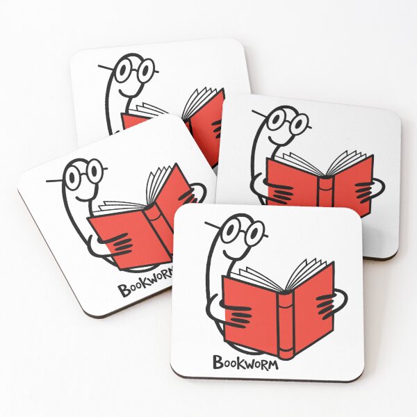 Item preview, Vintage Red Bookworm - Classic Literary Profile Tee designed and sold by ArthousePromos.