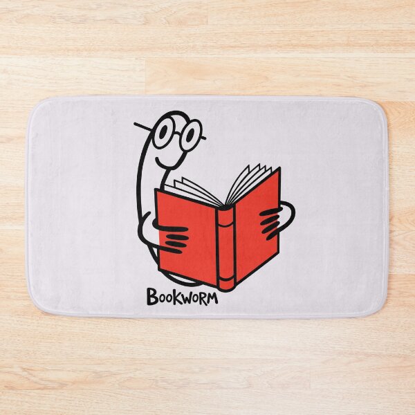 Item preview, Vintage Red Bookworm - Classic Literary Profile Tee designed and sold by ArthousePromos.
