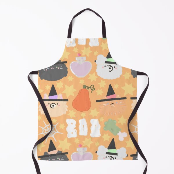 Item preview, Spooky Cute Cats & Dogs Seamless Pattern designed and sold by MiloverseOfficial.