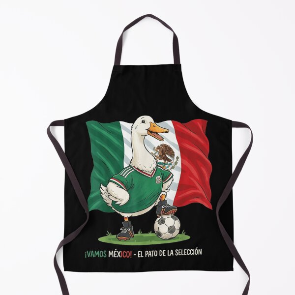 Item preview, Vamos Mexico El Pato De La Seleccion Mexican Soccer Duck Flag designed and sold by DuneHaicna.