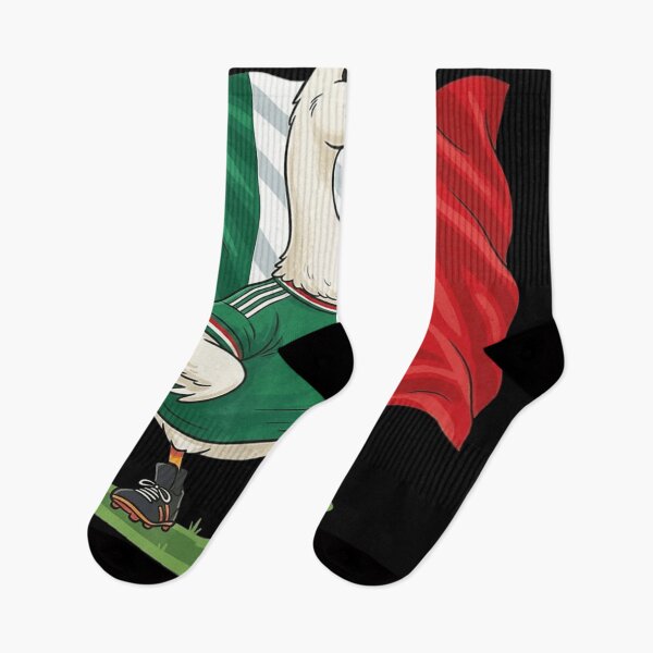 Item preview, Vamos Mexico El Pato De La Seleccion Mexican Soccer Duck Flag designed and sold by DuneHaicna.