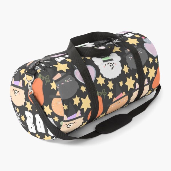 Item preview, Spooky Cute Cats & Dogs Seamless Pattern designed and sold by MiloverseOfficial.