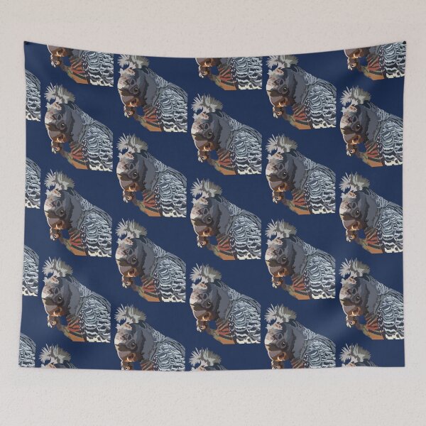 Item preview, G is for Gang Gang Parrot, Gang-Gang Parrot | Bird Lover & Wildlife Art Design designed and sold by PrettylittlepastelUk.