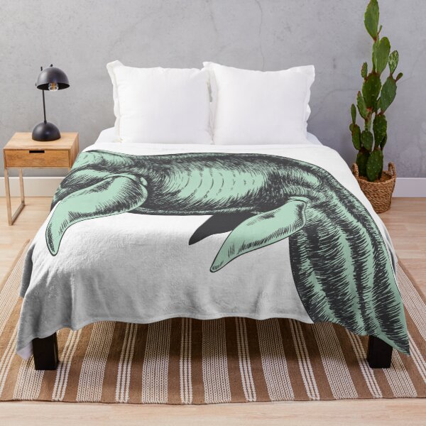 Item preview, Retro Ichthyosaur designed and sold by 1nkbeast Art.