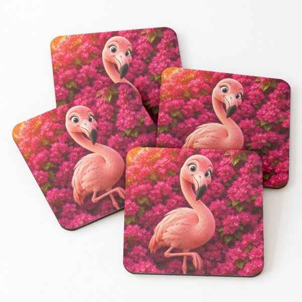 Item preview, Cute Pink Flamingo Bloom Paradise designed and sold by Rohan132.