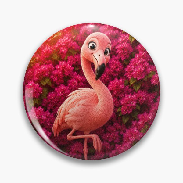 Item preview, Cute Pink Flamingo Bloom Paradise designed and sold by Rohan132.