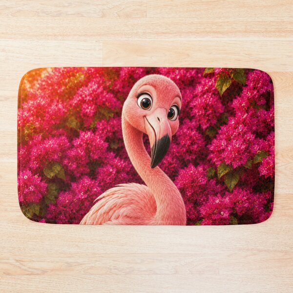 Item preview, Cute Pink Flamingo Bloom Paradise designed and sold by Rohan132.