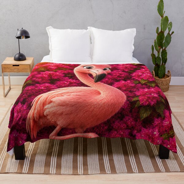Item preview, Cute Pink Flamingo Bloom Paradise designed and sold by Pure Craft.