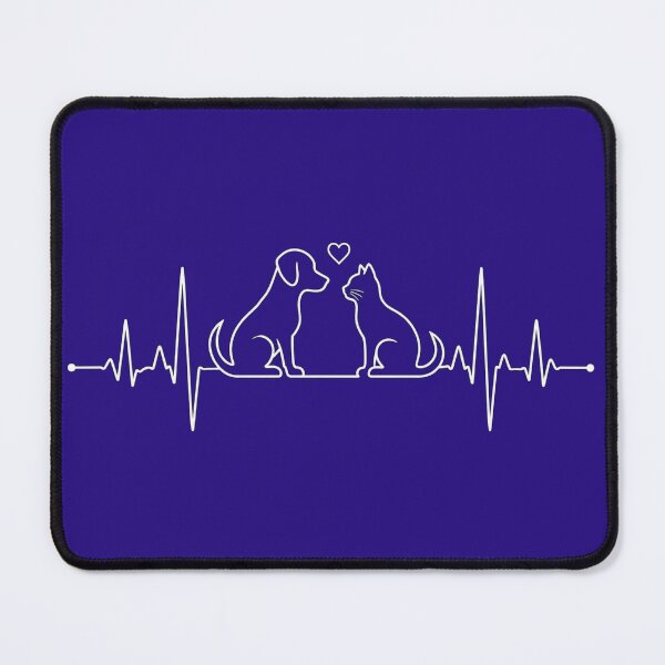 Item preview, Heart Beat, Cat lover, Dog lover, Pet lover designed and sold by Evelashop.