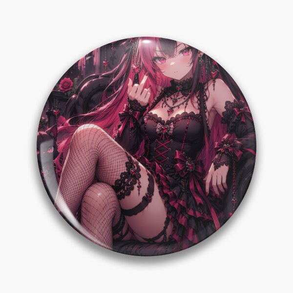 Item preview, Don't Touch Me – Gothic Neko Girl Middle Finger designed and sold by Revyra.