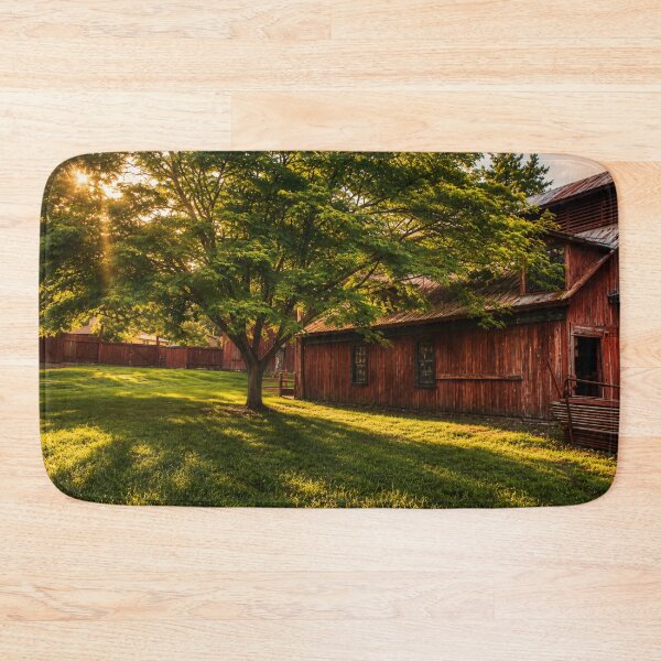 Item preview, Golden Hour at the Old Red Barn designed and sold by Kimberly Palmer.