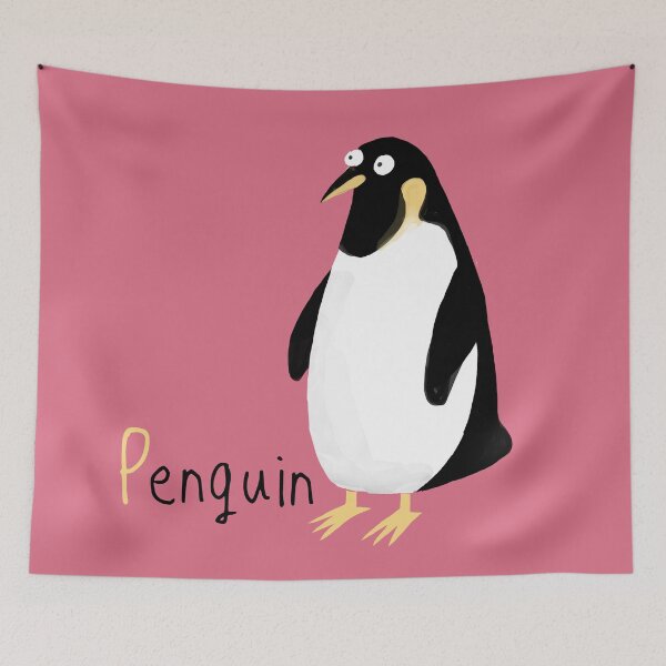 Item preview, Penguin Illustrated By Artist Carla Daly designed and sold by Carla Daly.