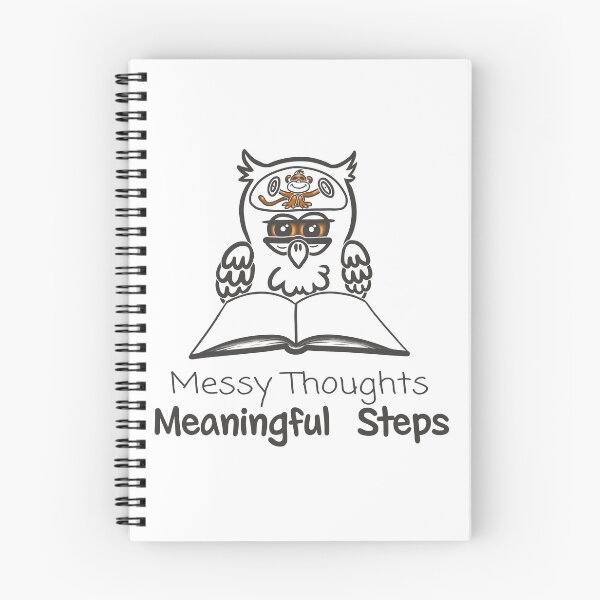 Item preview, Messy Thoughts, Meaningful Steps designed and sold by Samaya-.